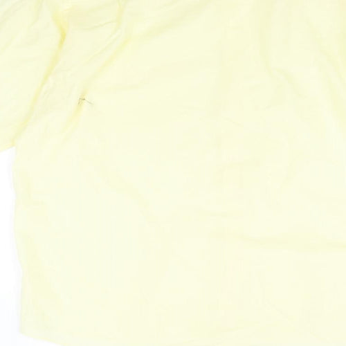 ENRO Mens White    Button-Up Size 16