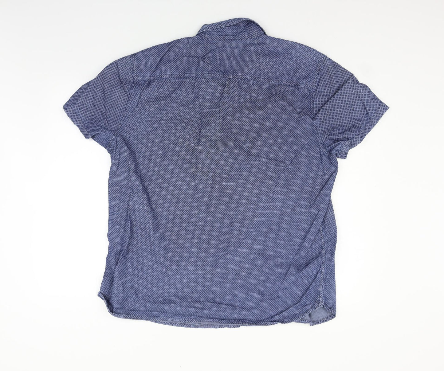 F&F Mens Blue    Button-Up Size XL