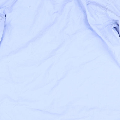 Bosweel Mens Blue    Button-Up Size 15