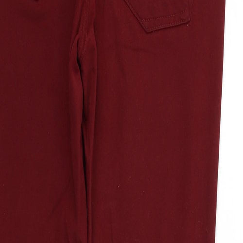 Yes yes  Womens Red   Sweatpants Trousers Size 10 L32 in