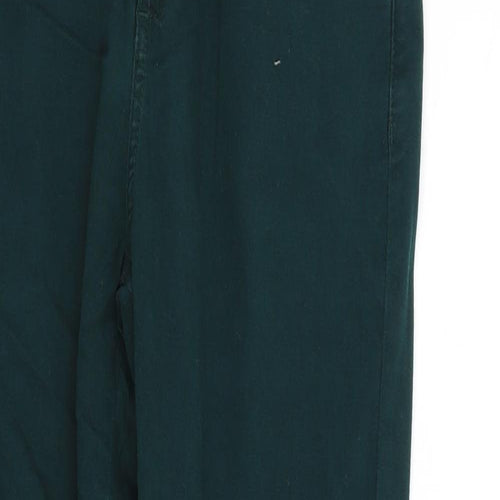YES YES Womens Green   Trousers  Size 10 L27 in