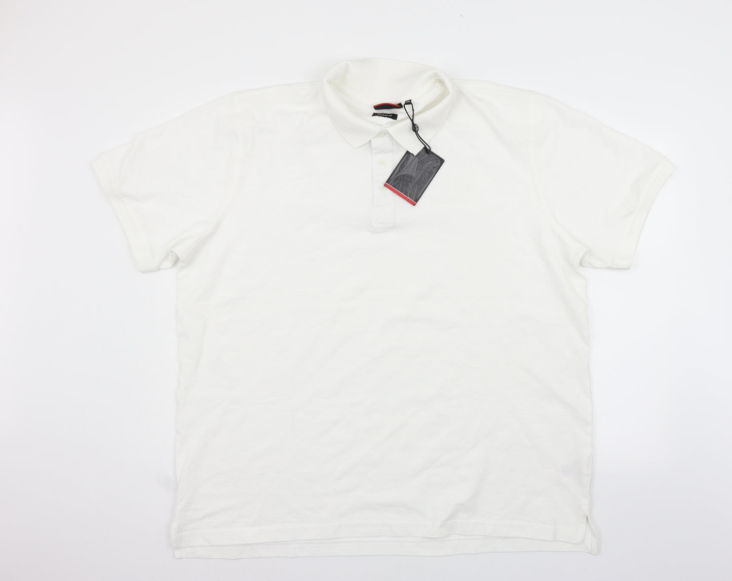 Pierre Cardin` Mens White    Polo Size 4XL