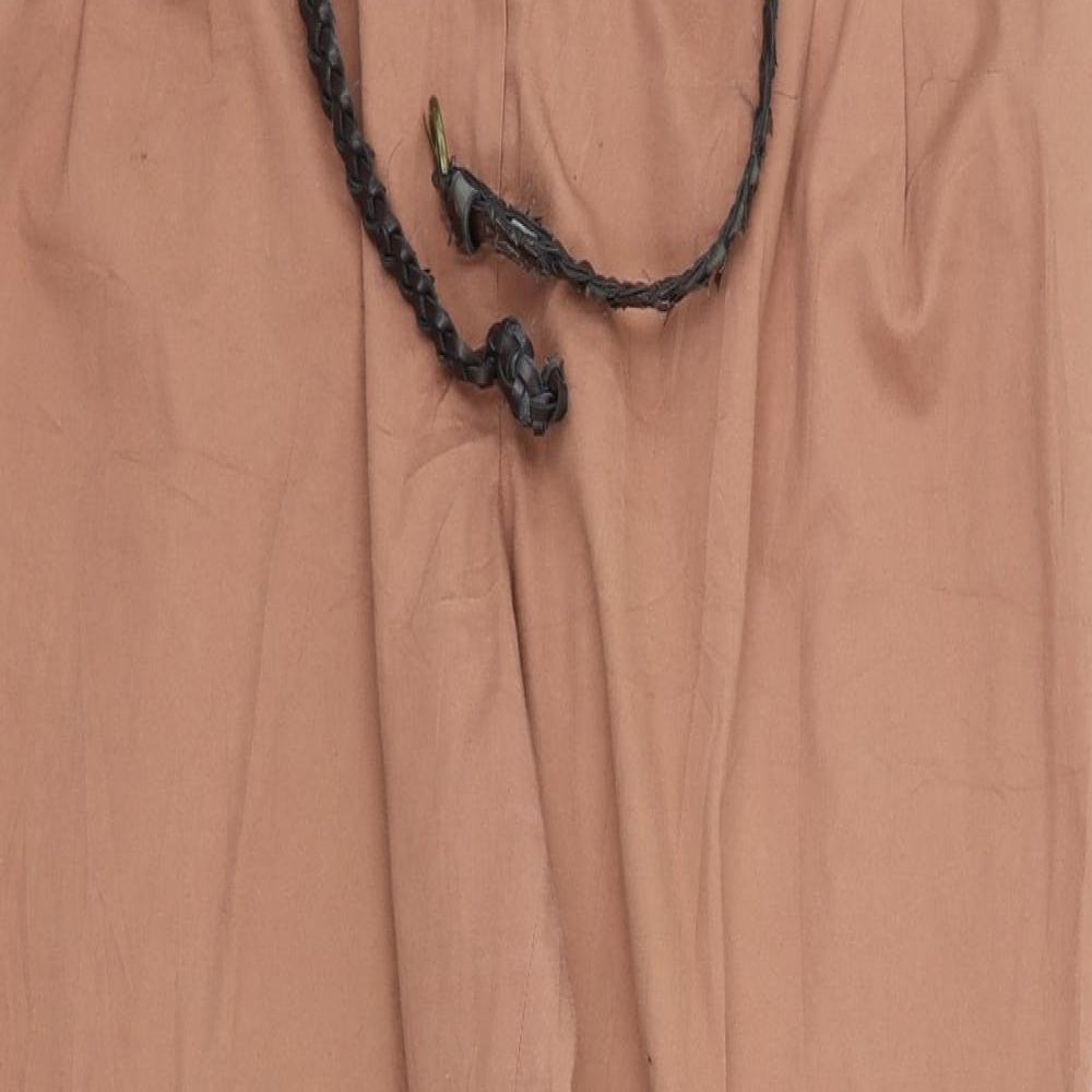 Atmosphere Womens Beige   Trousers  Size 18 L27 in - BELTED