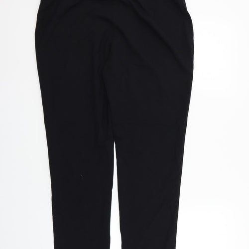Marks and Spencer Womens Black   Trousers  Size 14 L26 in