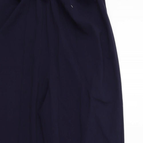 EWM Womens Black   Trousers  Size 16 L30 in - Elastic Waist Band