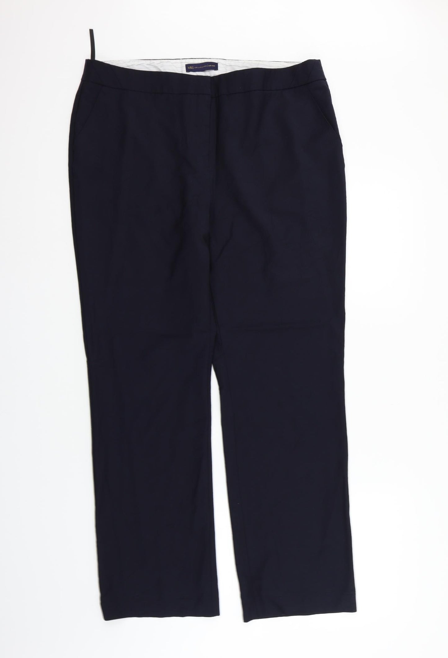 Marks and Spencer Womens Black   Sweatpants Trousers Size 16 L27 in