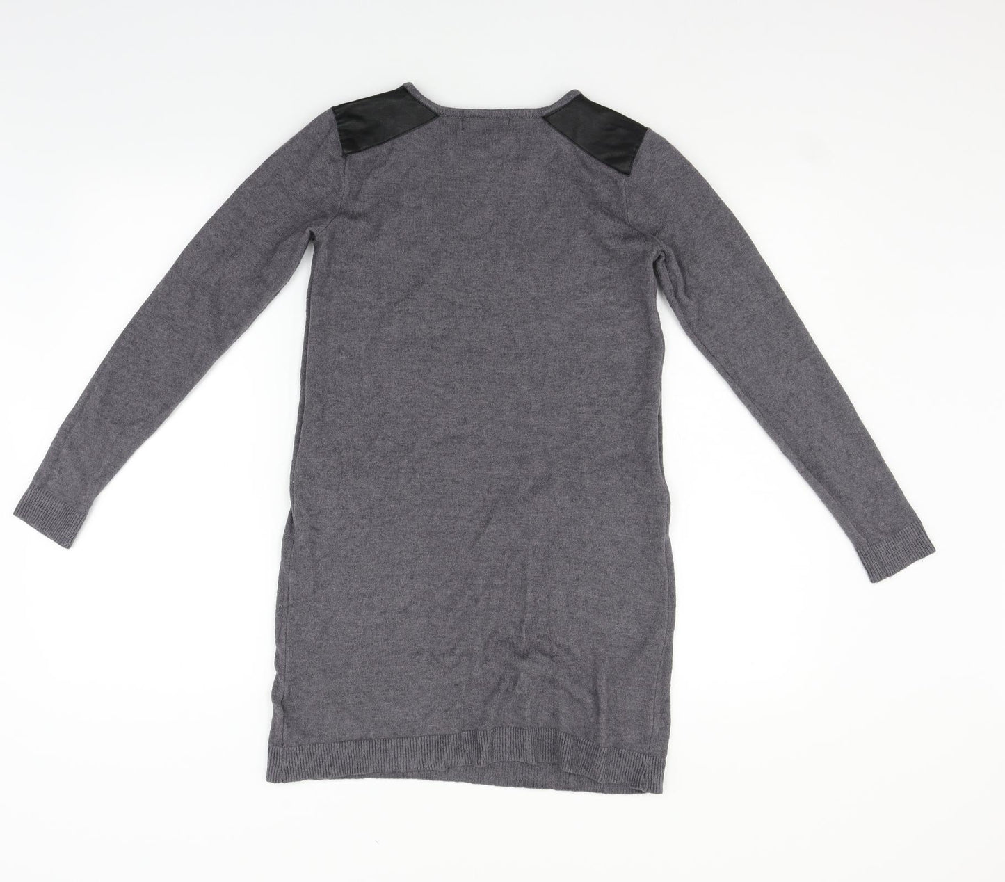 Primark Womens Grey   Jumper Dress  Size 2XS