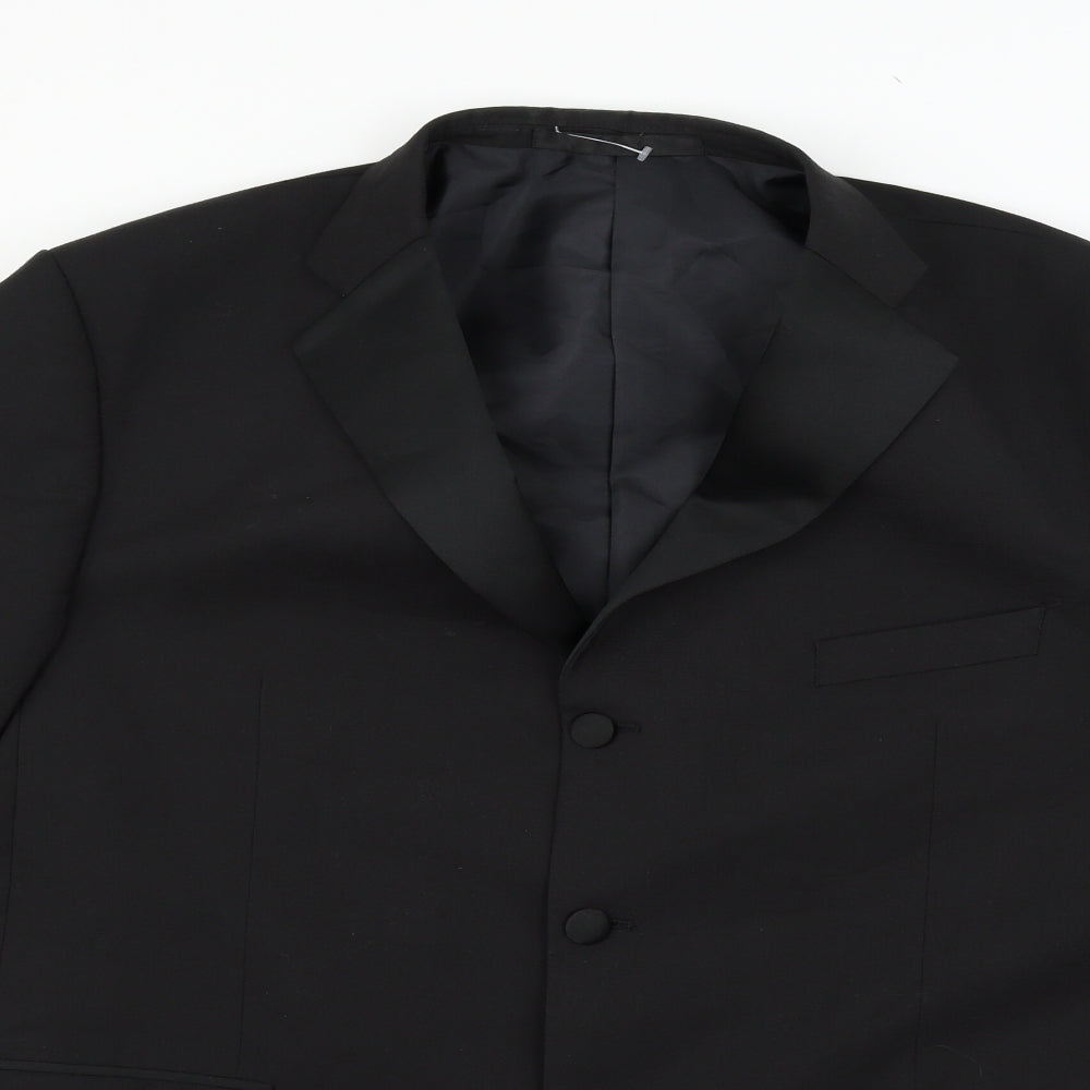 Marks and Spencer Mens Black   Jacket Blazer Size 44