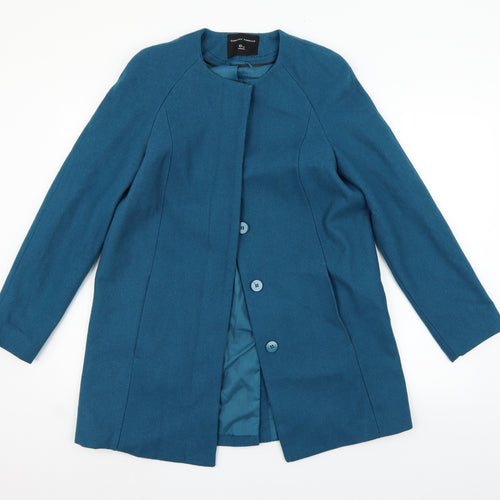 Dorothy Perkins Womens Blue   Jacket Coat Size 10