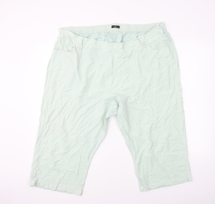 BM  Womens Green   Trousers  Size XL