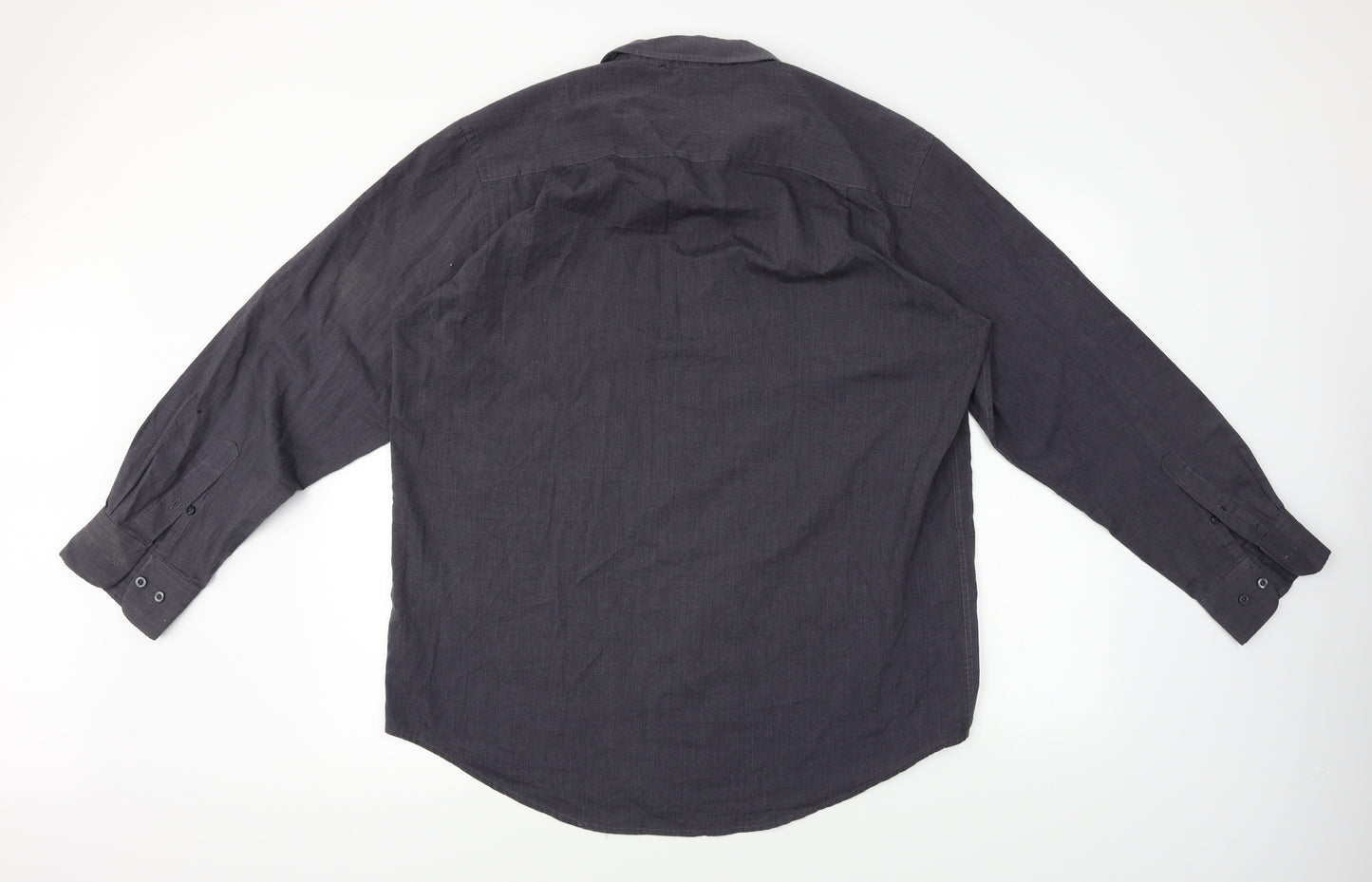 F&F  Mens Black    Button-Up Size 16