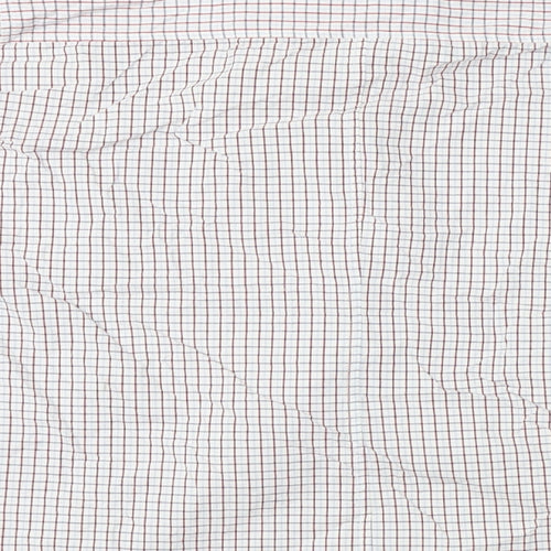 L.O.G.G     Mens White Check   Button-Up Size 44