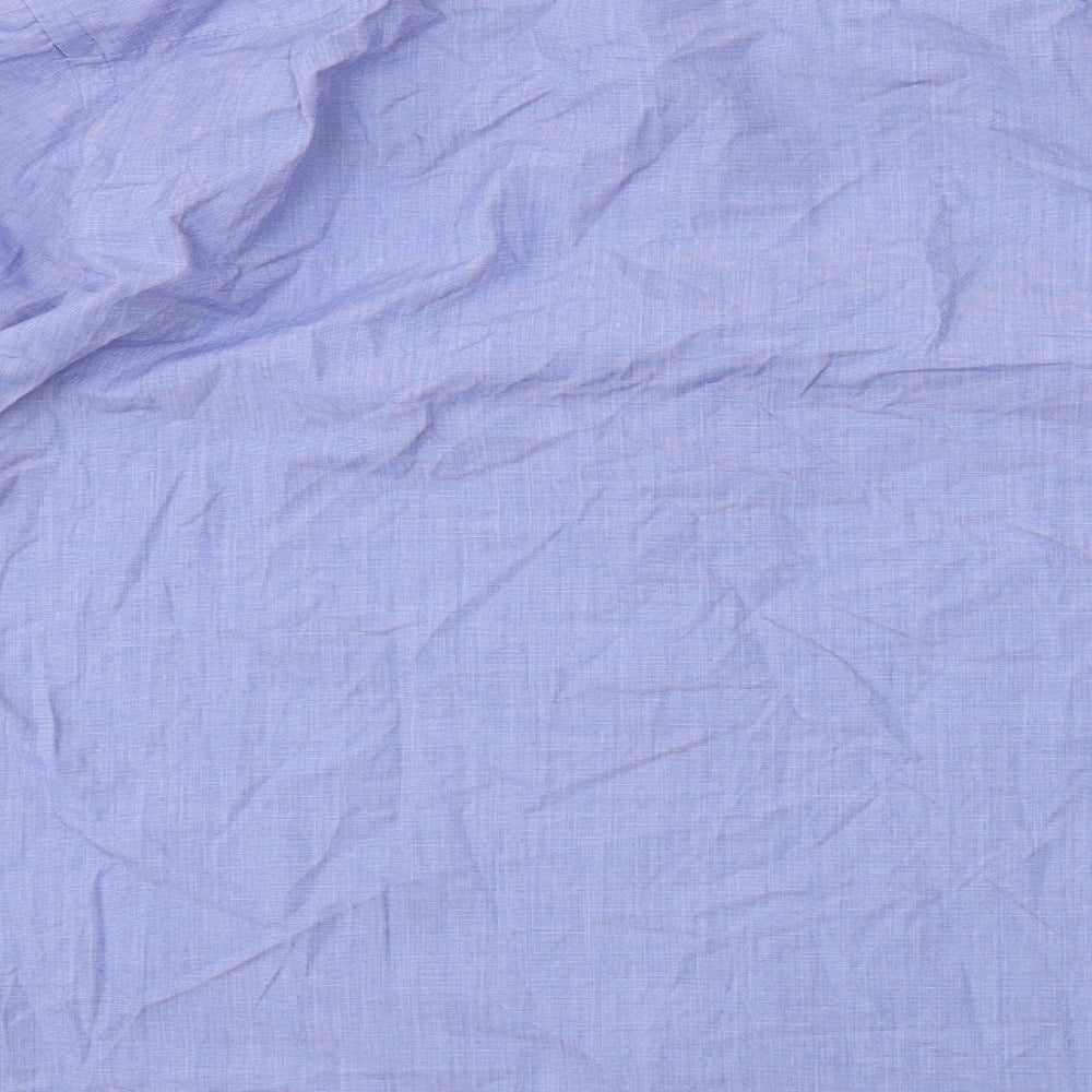 Taylor & Cutter   Mens Blue    Dress Shirt Size 15