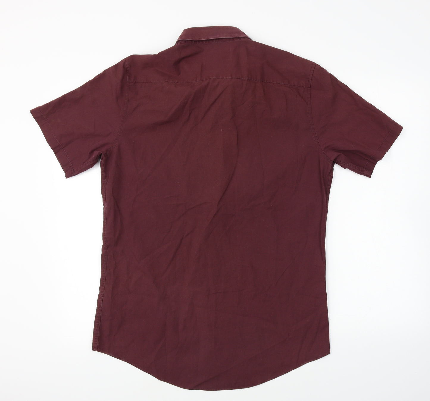 Topman  Mens Brown    Dress Shirt Size M