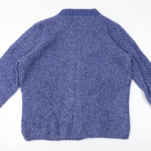 HONOUR MILLBURN   Womens Blue   Cardigan Jumper Size L