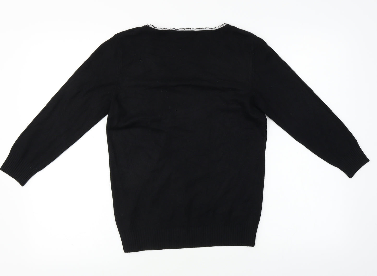 Per Una  Womens Black   Pullover Jumper Size 12