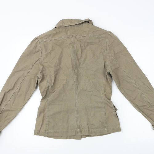 k.o.m.b.i Womens Brown   Jacket Coat Size 8