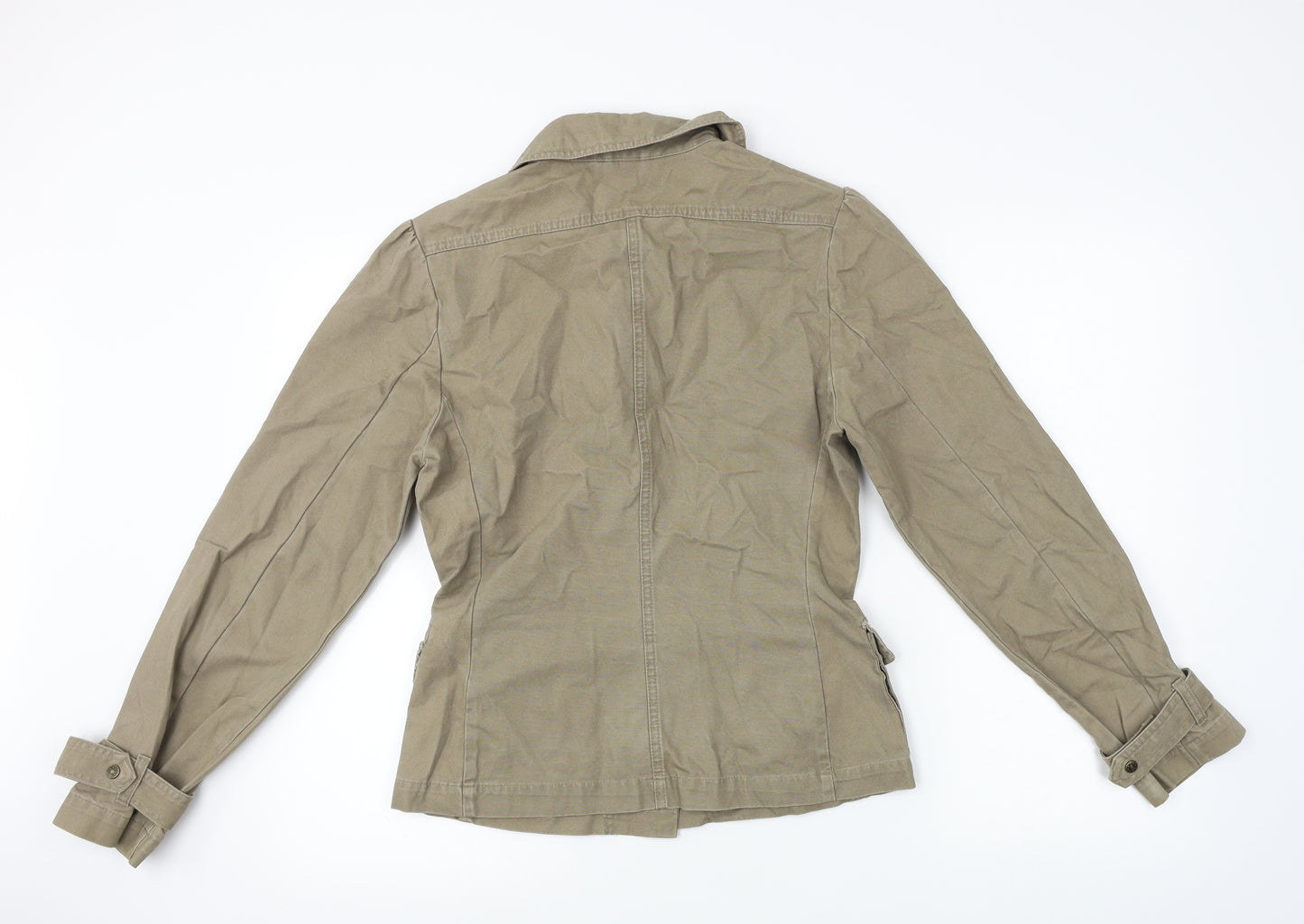 k.o.m.b.i Womens Brown   Jacket Coat Size 8