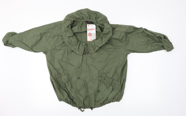 Miss Selfridge Womens Green Jacket Coat Size 8