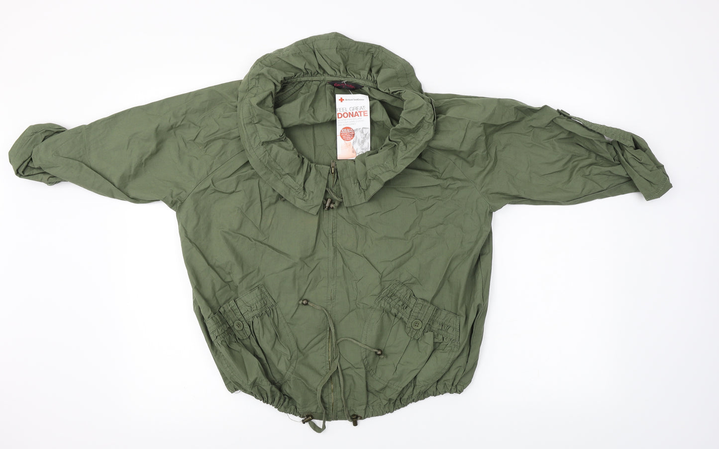 Miss Selfridge  Womens Green   Jacket Coat Size 8