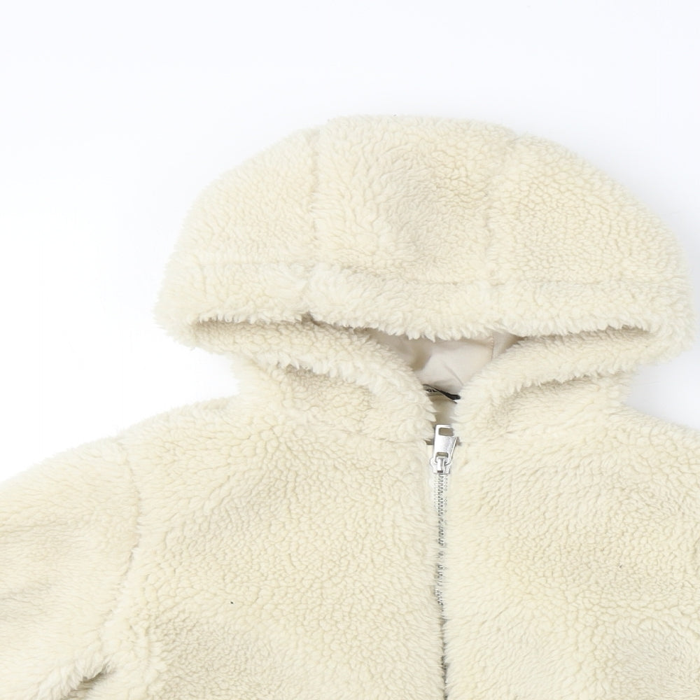 George  Girls Beige   Jacket Coat Size 4-5 Years