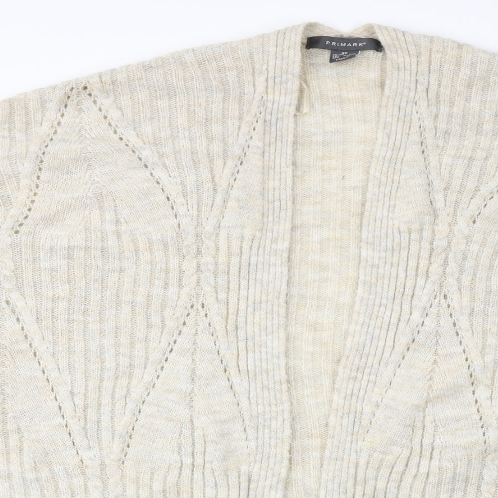Primark Womens Beige   Cardigan Jumper Size XS