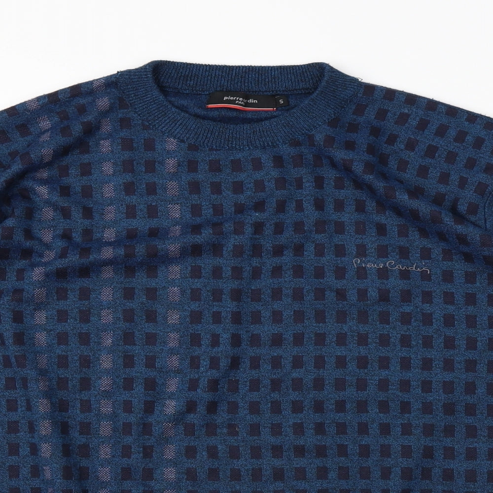 Pierre Cardin Mens Blue   Pullover Jumper Size S
