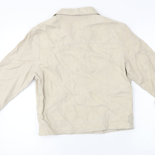 Kaliko Womens Beige   Jacket Coat Size 10
