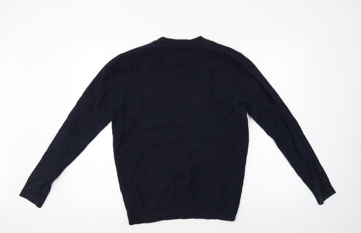 Fisk of Oslo  Mens Blue   Pullover Jumper Size M