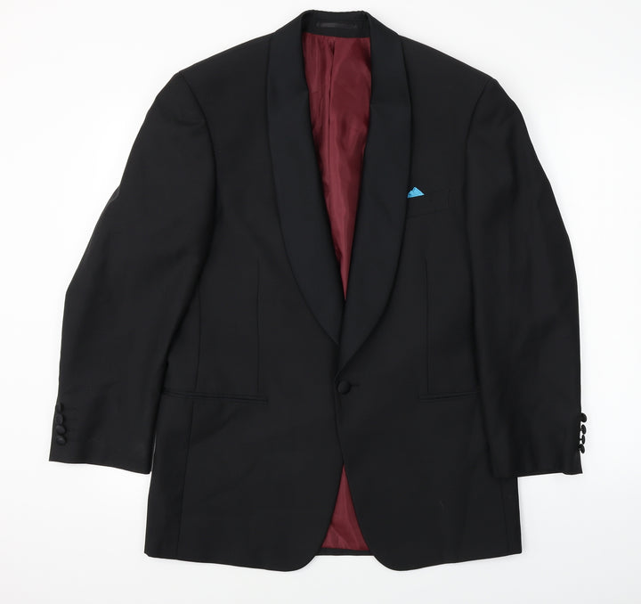 Scott&taylor  Mens Black   Jacket Blazer Size 38