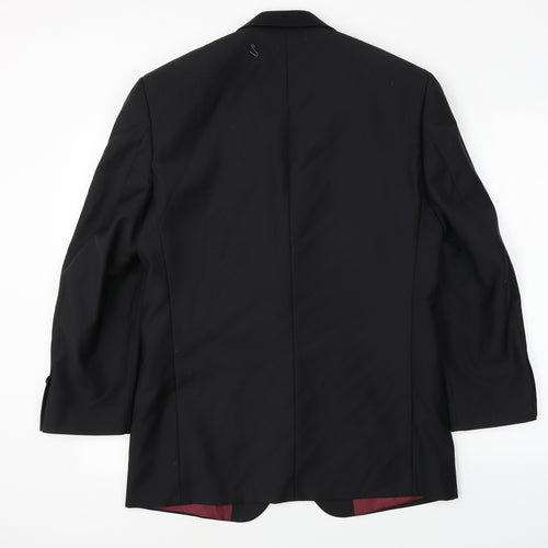 Scott&taylor  Mens Black   Jacket Blazer Size 38