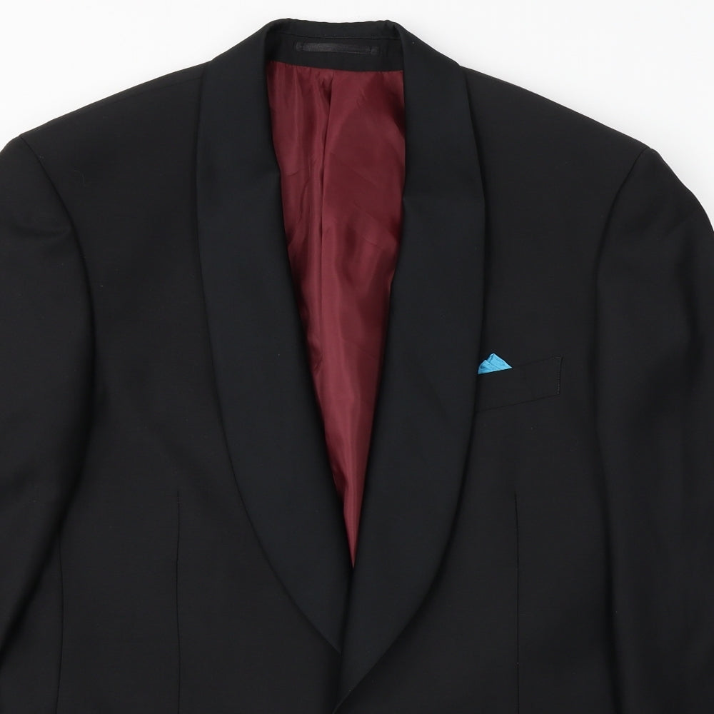 Scott&taylor  Mens Black   Jacket Blazer Size 38