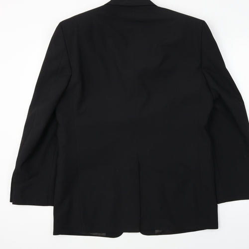 mix+match  Mens Black   Jacket Blazer Size 40