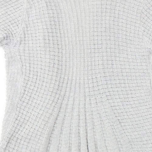 Preworn  Womens Grey   Cardigan Jumper Size S