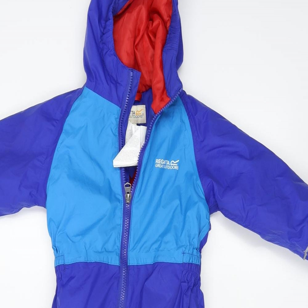 Regatta  Boys Blue   Jacket Snowsuit Size 2-3 Years