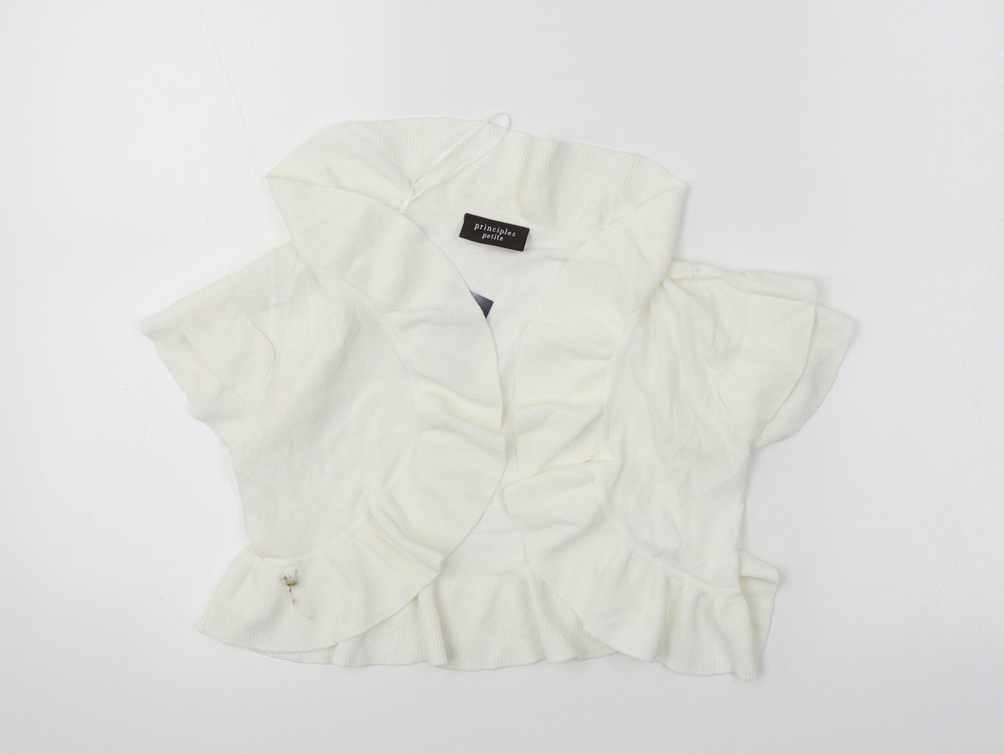Principles  Womens White   Cardigan Jumper Size S