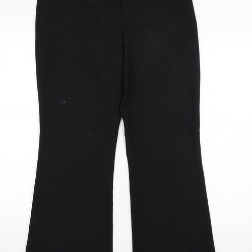 Dorothy Perkins Womens Black   Dress Pants Trousers Size 12 L28.5 in