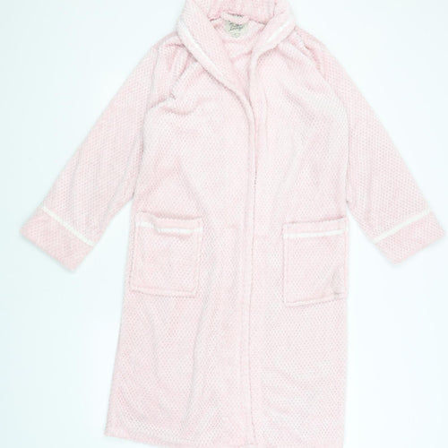Love to Lounge Womens Pink Solid  Kimono Robe Size XS