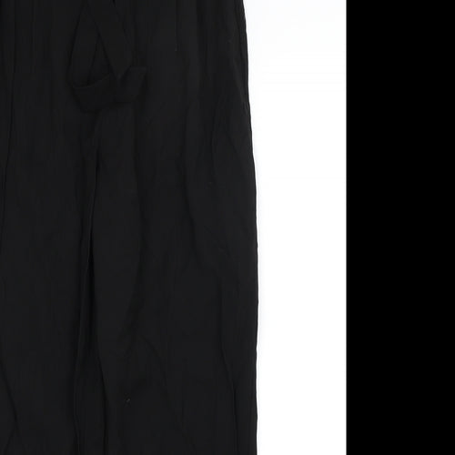 H&M Womens Black   Capri Trousers Size 10 L25 in