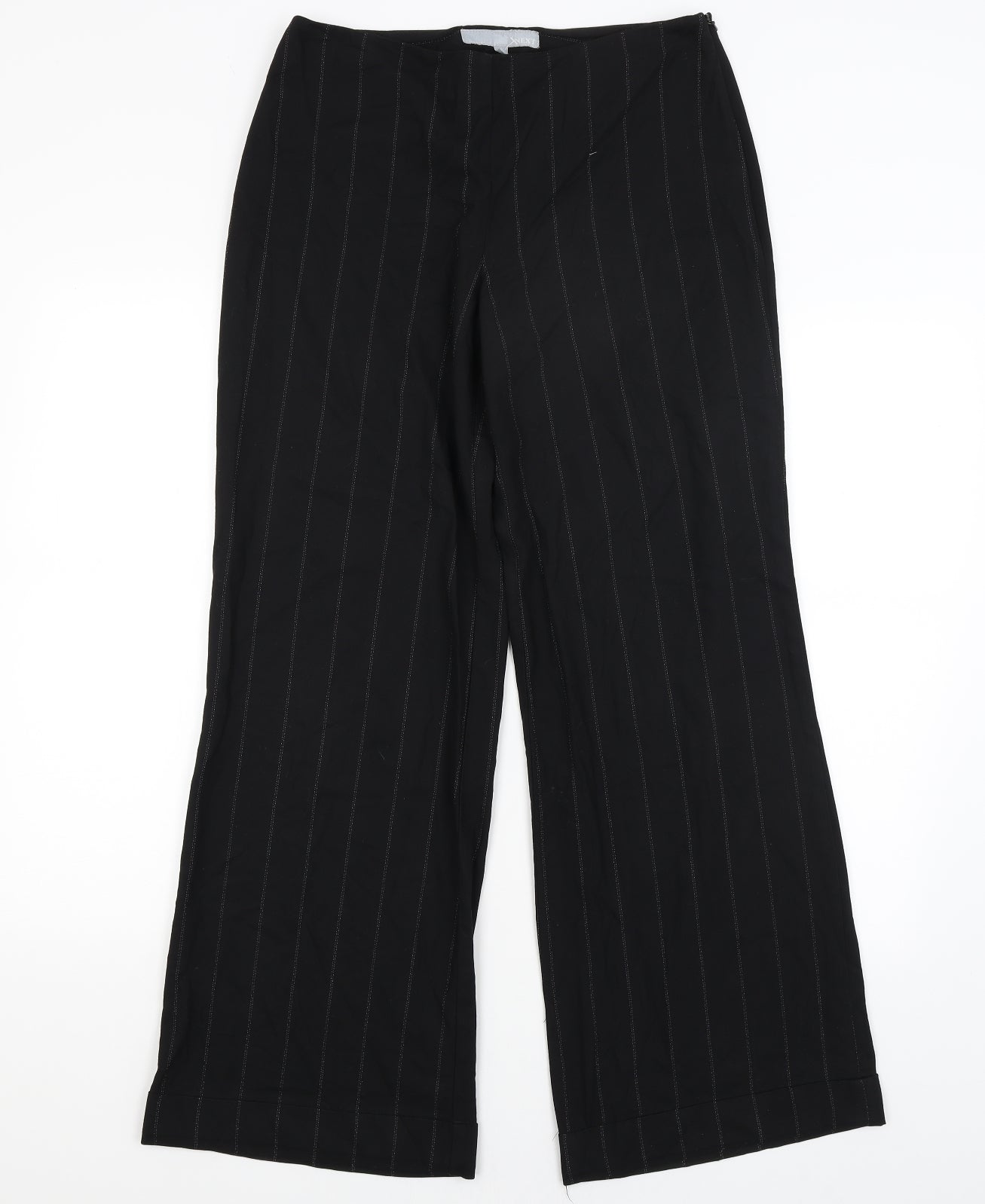NEXT Womens Black   Trousers  Size 12 L29 in