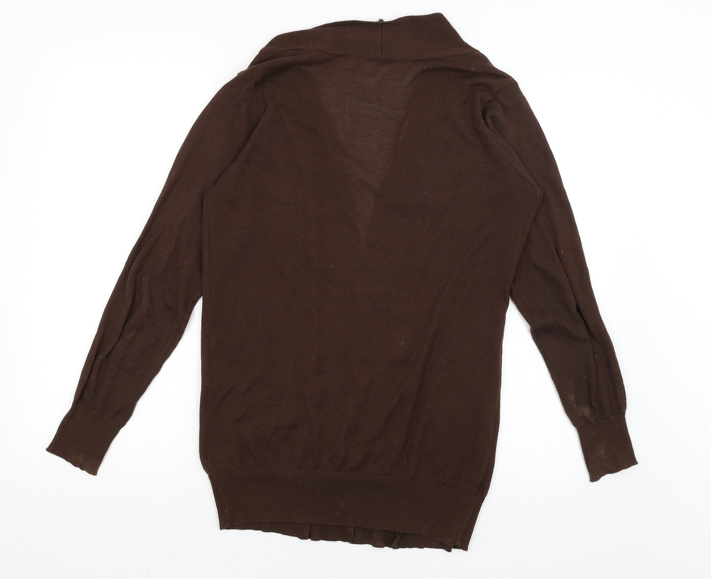 F&F Womens Brown   Wrap Jumper Size 14