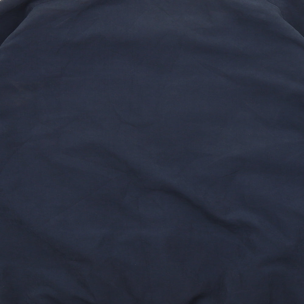 Lincoln Mens Blue   Windbreaker Coat Size M