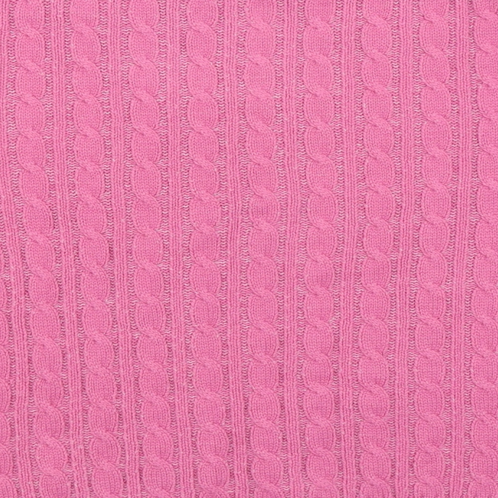 Pure & Natural Womens Pink   Pullover Jumper Size M