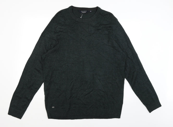 Kensington Mens Green Pullover Jumper Size 2XL