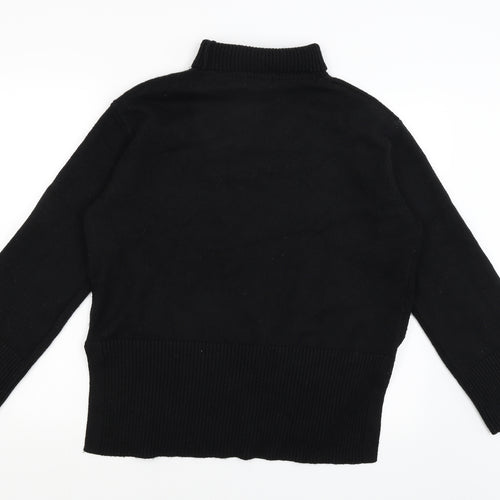H&M Womens Black   Pullover Jumper Size XS