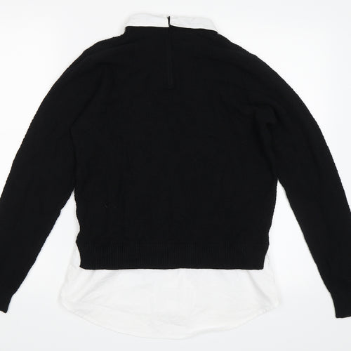 F&F School Girls Black   Pullover Jumper Size 13-14 Years  - School Jumper