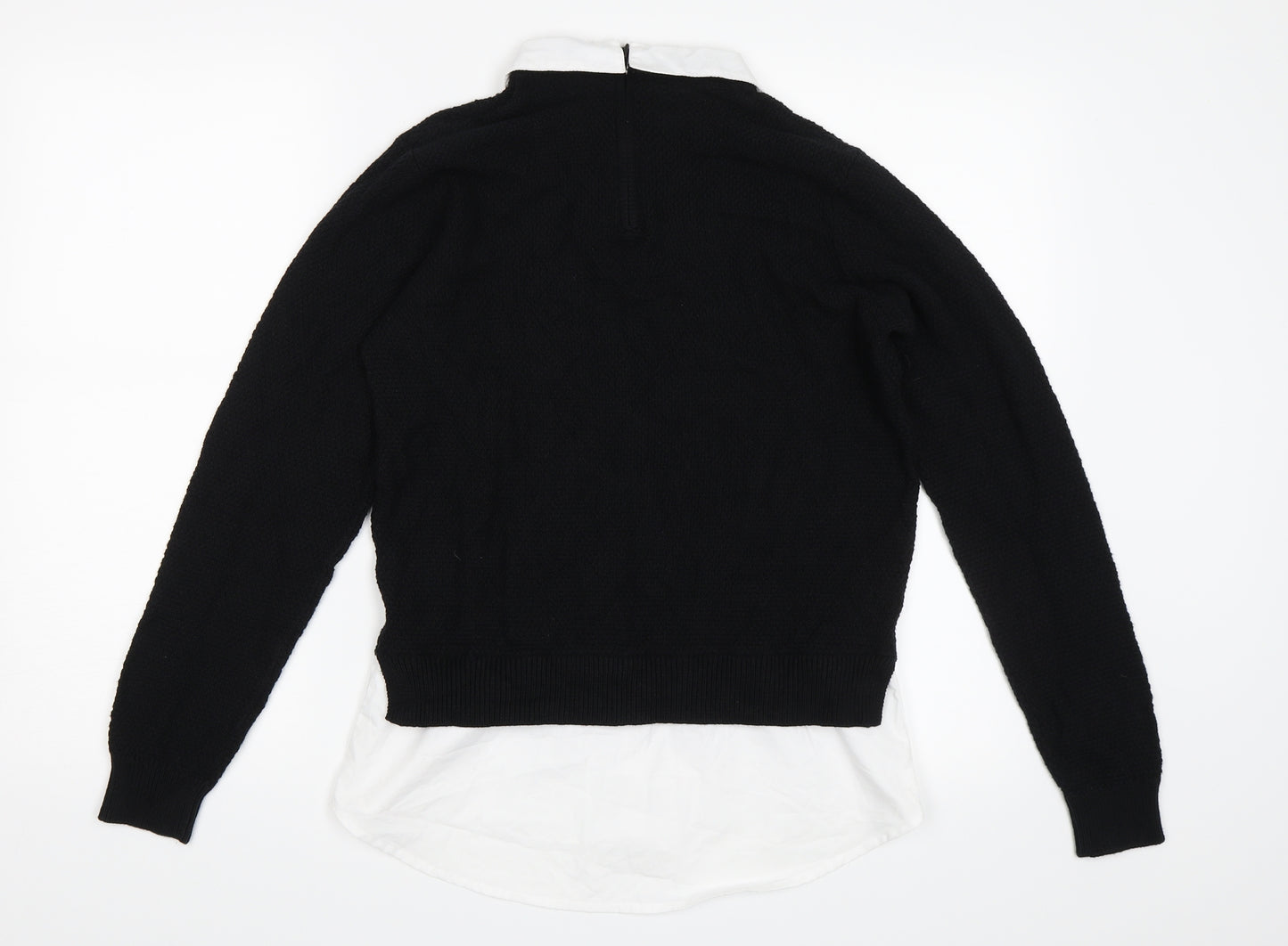 F&F School Girls Black   Pullover Jumper Size 13-14 Years  - School Jumper