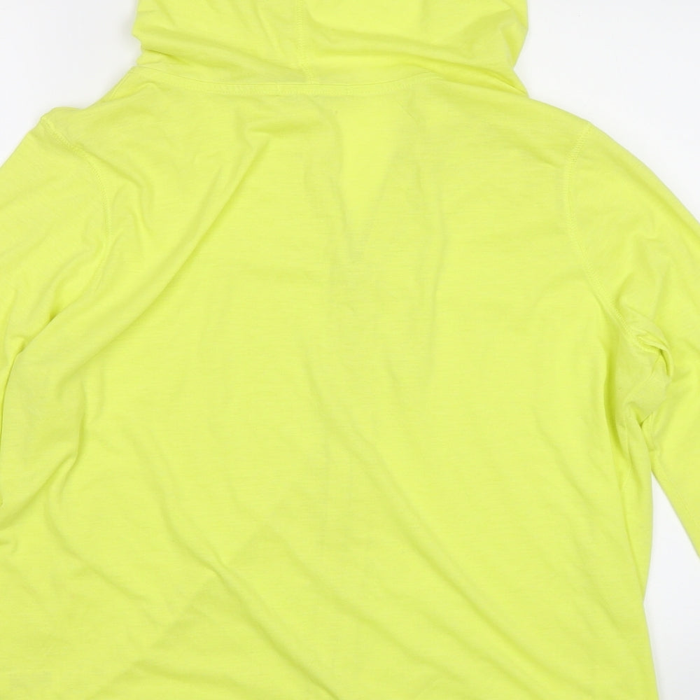 George Womens Yellow   Full Zip Hoodie Size 18