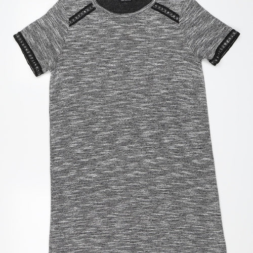 Miss Selfridge Womens Grey   Shift  Size 14