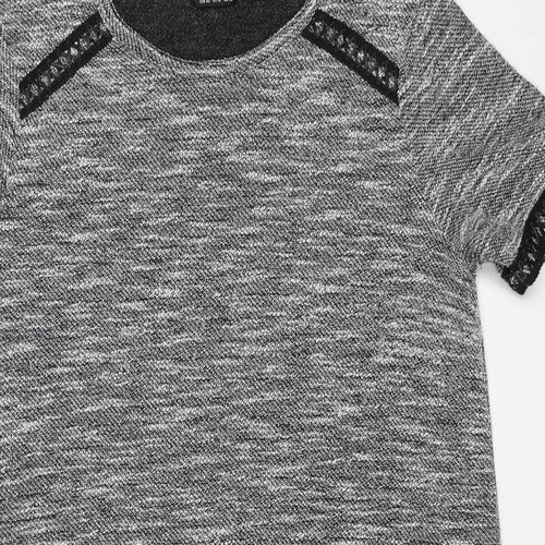 Miss Selfridge Womens Grey   Shift  Size 14